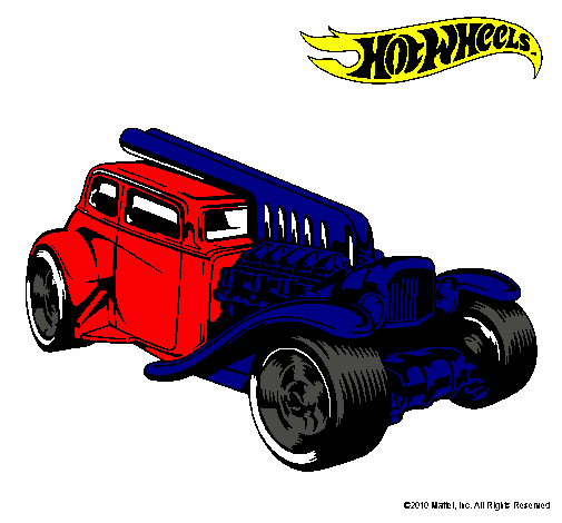 Dibujo Hot Wheels 6 pintado por CARLOSGIR