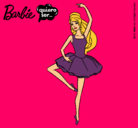 Dibujo Barbie bailarina de ballet pintado por jazminarcega