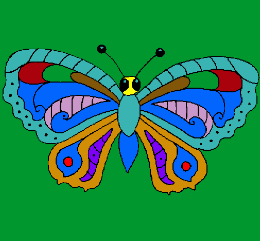 Dibujo Mariposa pintado por lurdes22