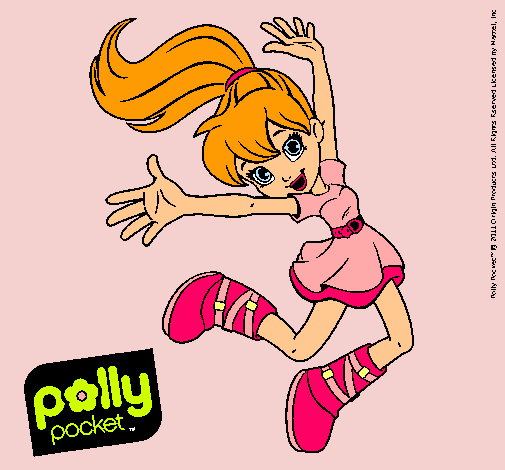 Dibujo Polly Pocket 10 pintado por -Andrea