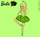 Dibujo Barbie bailarina de ballet pintado por terenoa2