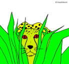 Dibujo Guepardo pintado por leonidas