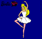 Dibujo Barbie bailarina de ballet pintado por ans09