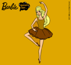 Dibujo Barbie bailarina de ballet pintado por terenoa2