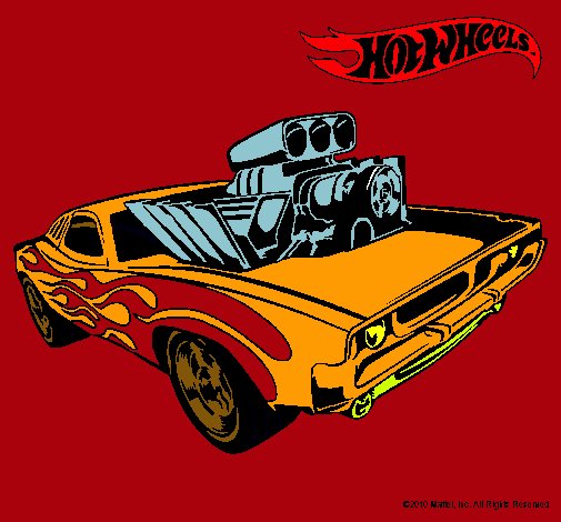 Dibujo Hot Wheels 11 pintado por yoni123