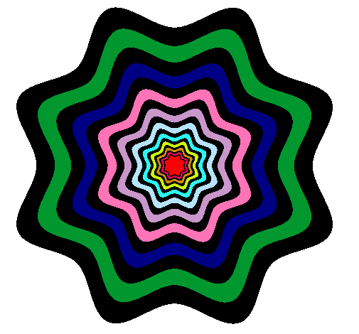 Dibujo Mandala 46 pintado por rosa01dorada