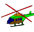 Dibujo Helicóptero  pintado por aswjklopd