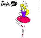 Dibujo Barbie bailarina de ballet pintado por luna2010