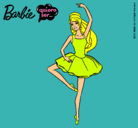Dibujo Barbie bailarina de ballet pintado por lkjhgfdsa