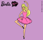 Dibujo Barbie bailarina de ballet pintado por fosia
