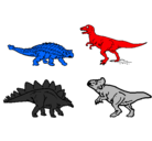 Dibujo Dinosaurios de tierra pintado por enzo0209