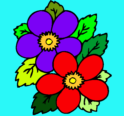 Dibujo Flores pintado por sergio2103