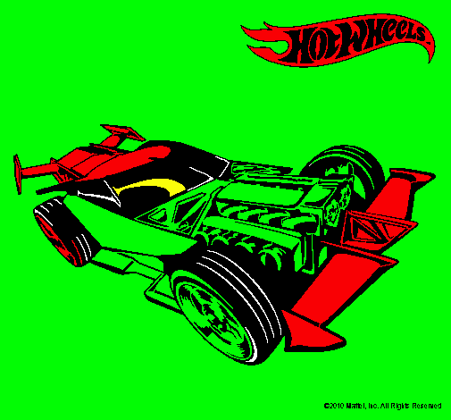 Dibujo Hot Wheels 9 pintado por luisguillermo