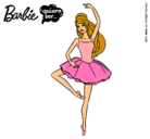 Dibujo Barbie bailarina de ballet pintado por marina23