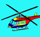 Dibujo Helicóptero  pintado por LILIALEX