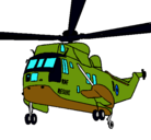 Dibujo Helicóptero al rescate pintado por juan9pablo15