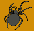 Dibujo Araña venenosa pintado por matiaswin