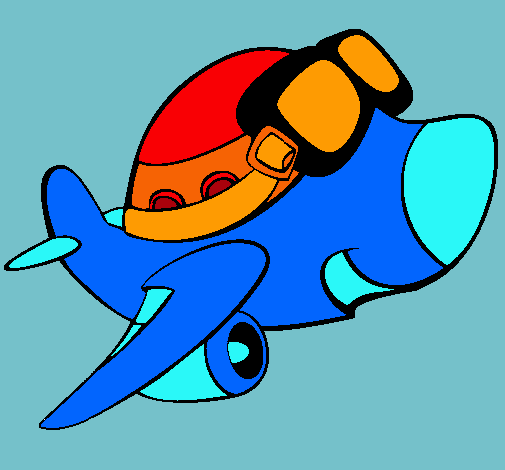 Dibujo Avión pequeño II pintado por iancho