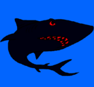 Dibujo Tiburón pintado por JJLC996