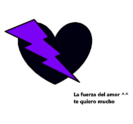 Dibujo Fuerza del amor pintado por DANIELLLE