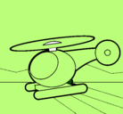 Dibujo Helicóptero pequeño pintado por ALAN333