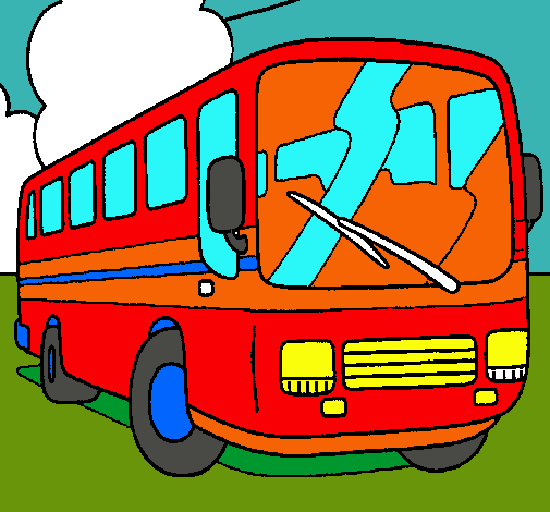 Dibujo Autobús pintado por rakel82