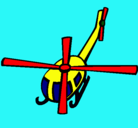 Dibujo Helicóptero V pintado por jsaj