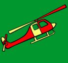 Dibujo Helicóptero de juguete pintado por eder