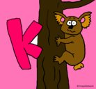 Dibujo Koala pintado por IESSANMAMEDE