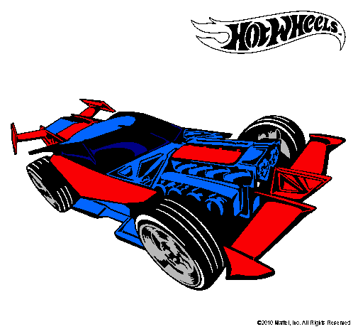 Dibujo Hot Wheels 9 pintado por sergi10