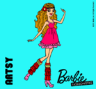Dibujo Barbie Fashionista 1 pintado por CLAUDIAB