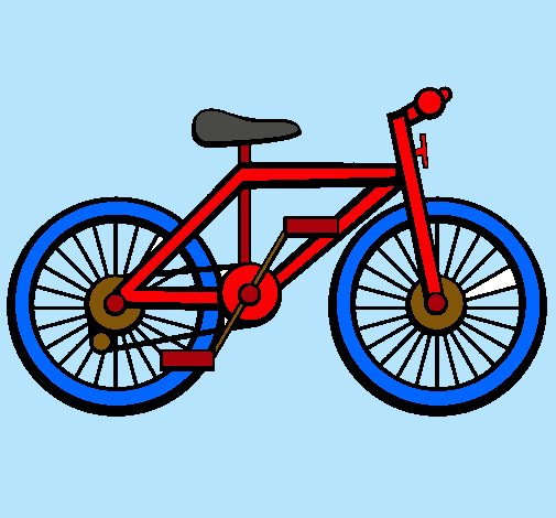 Dibujo Bicicleta pintado por rakel82