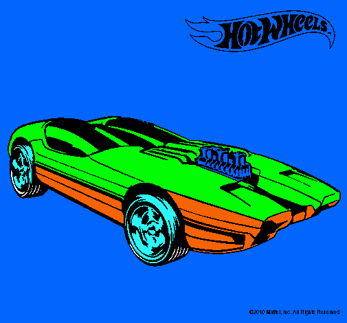 Dibujo Hot Wheels 2 pintado por SERGIOALEX