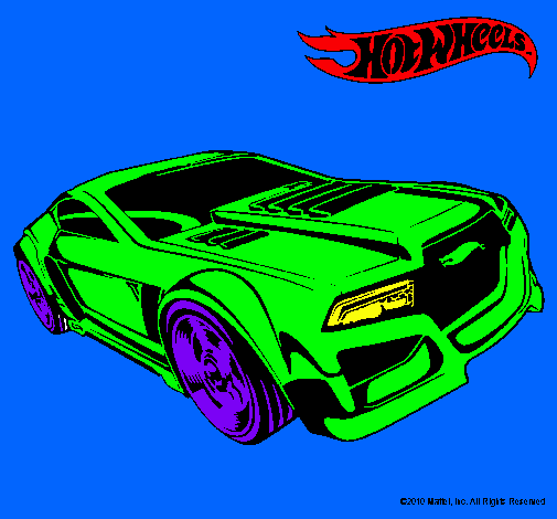 Dibujo Hot Wheels 5 pintado por SERGIOALEX