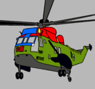 Dibujo Helicóptero al rescate pintado por ranci