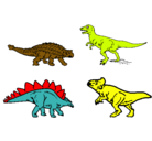 Dibujo Dinosaurios de tierra pintado por leopoldo5