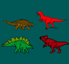 Dibujo Dinosaurios de tierra pintado por gadielx