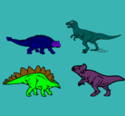 Dibujo Dinosaurios de tierra pintado por alav