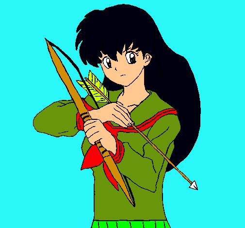 Dibujo Kagome pintado por mariafrancisca