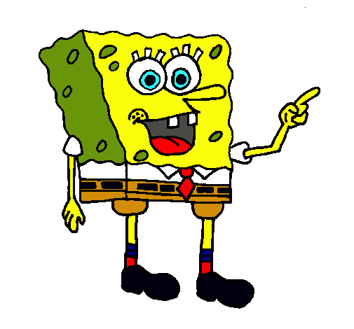 Dibujo Bob Esponja pintado por Lukas1