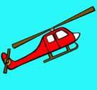 Dibujo Helicóptero de juguete pintado por eliccoptero