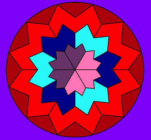 Dibujo Mandala 29 pintado por agatatuchina