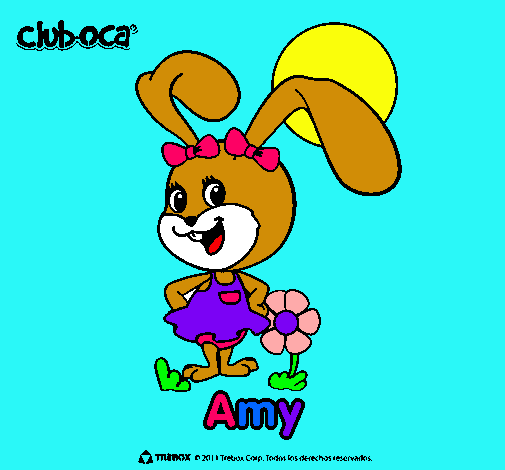 Dibujo Amy pintado por taniagdl7