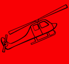 Dibujo Helicóptero de juguete pintado por becky