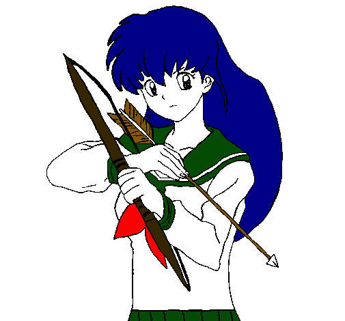 Dibujo Kagome pintado por Addanari