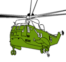 Dibujo Helicóptero al rescate pintado por asdfczbvnmjj