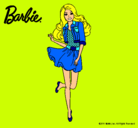 Dibujo Barbie informal pintado por dayanara