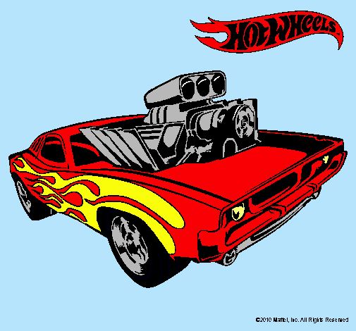 Dibujo Hot Wheels 11 pintado por guillerm