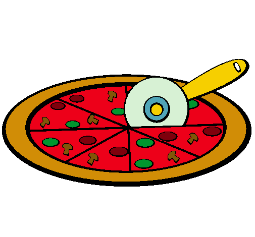 Dibujo Pizza pintado por sergiomaeko