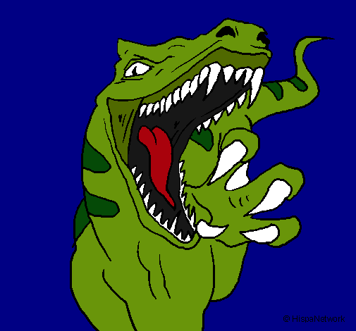 Dibujo Velociraptor II pintado por SubZeroMK9